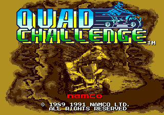 Quad Challenge Title Screen